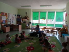 "Bezpieczne Zabawki" pogadanka dla maluchów 12.04.2018r.